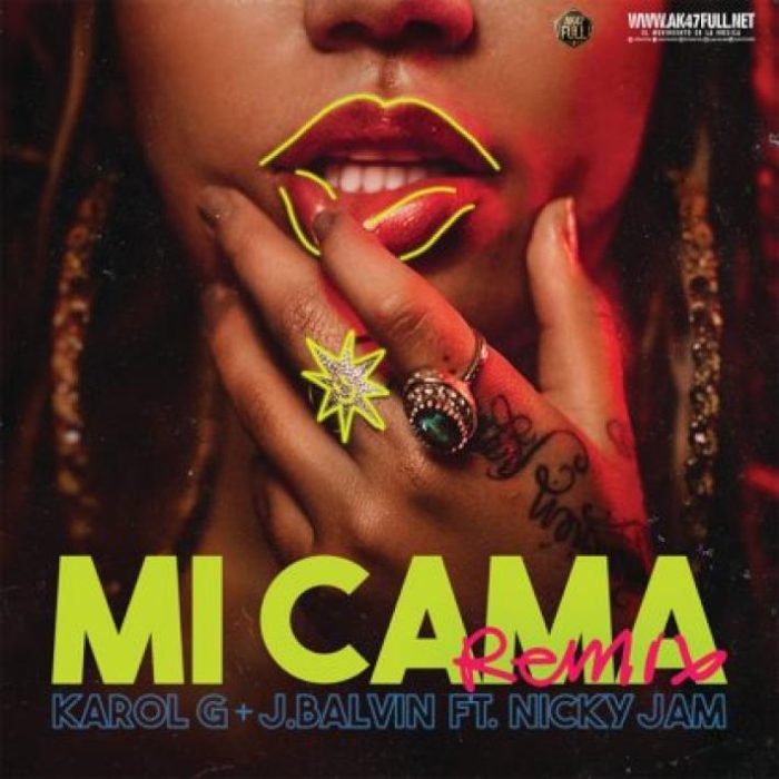 Letra de ‘Mi Cama’ (Remix) de Karol G , Nicky Jam y J. Balvin