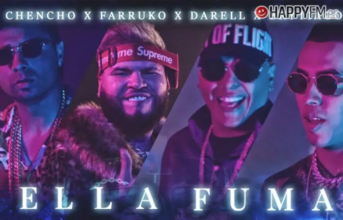 ‘Ella fuma’, de Chencho, Farruko, Darell y Brytiago: letra y vídeo
