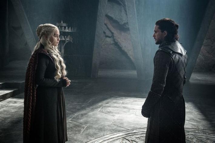 'Juego de Tronos' - Jon Snow y Daenerys Targaryen