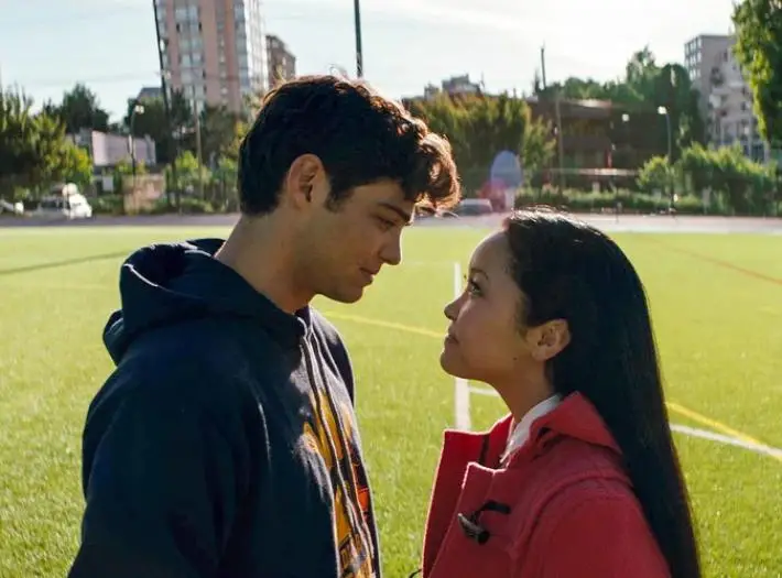 Lara Jean y Peter Kavinsky