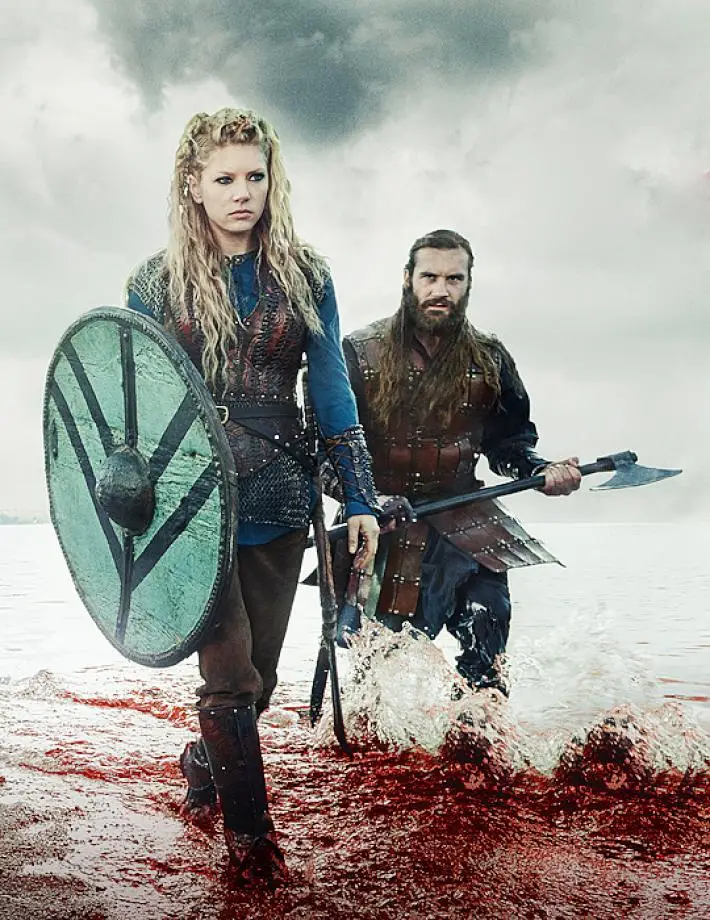 'Vikings' - Lagertha y Rollo