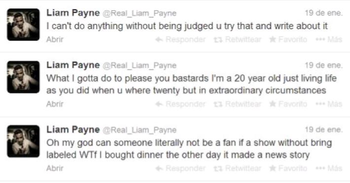 One Direction: Liam Payne Insulta a la Prensa