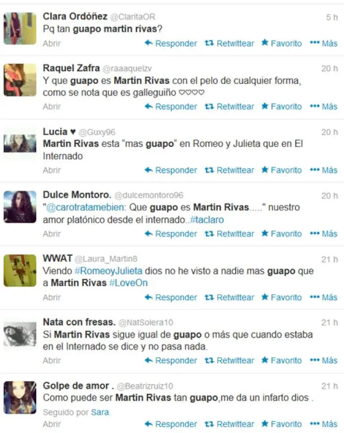 Martín Rivas, El Romeo Más Guapo de Twitter