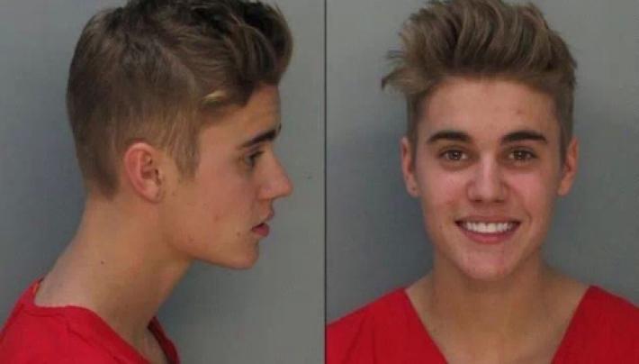 Justin Bieber Detenido: Las Fotos de su Ficha Policial