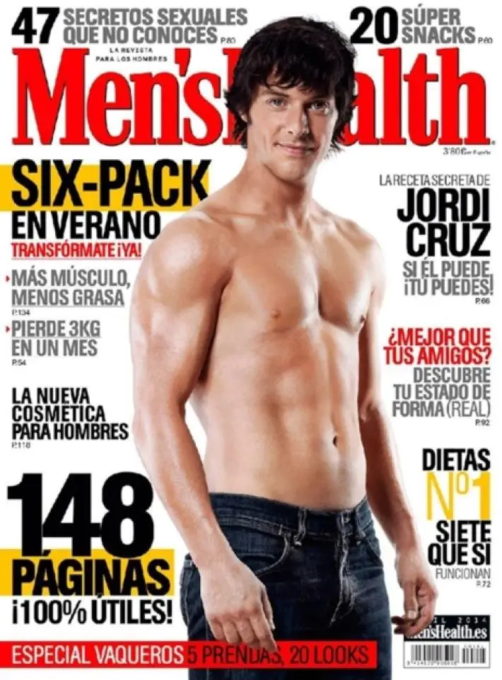 Jordi Cruz, el Cuerpazo de Masterchef en Men’s Health (Fotos)