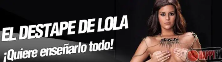 Lola de Mujeres y Hombres (MYHYV) en Interviú