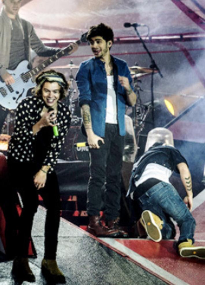 Liam Payne de One Direction se Cae en el Escenario (Fotos)