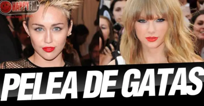 Taylor Swift Celosa de Miley Cyrus