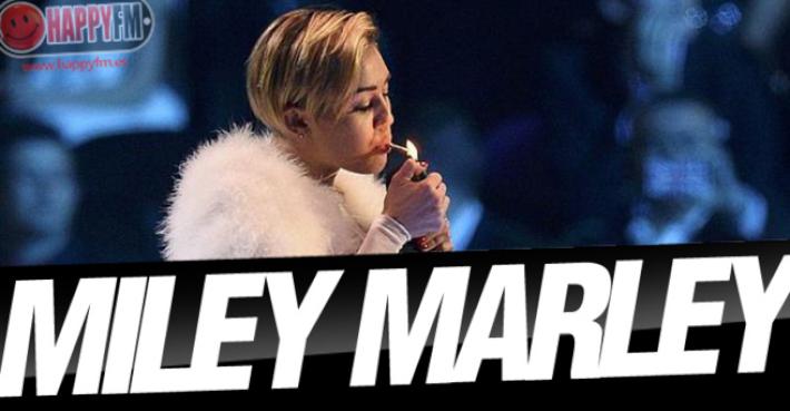 A Miley Cyrus le Pone Bob Marley (Vídeo)