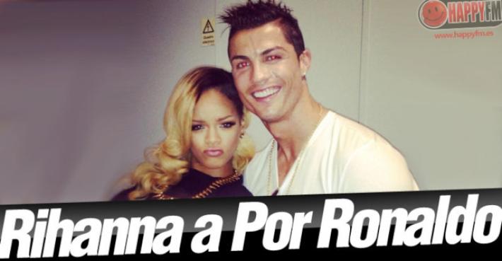 Rihanna Liga con Cristiano Ronaldo en Twitter