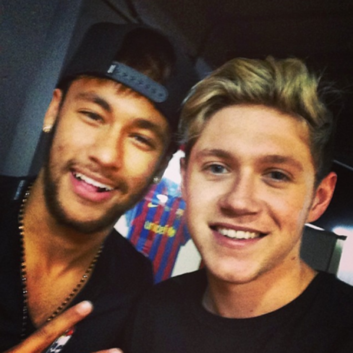 Niall Horan de One Direction, el «Hermano» de Neymar y Fan de Brasil