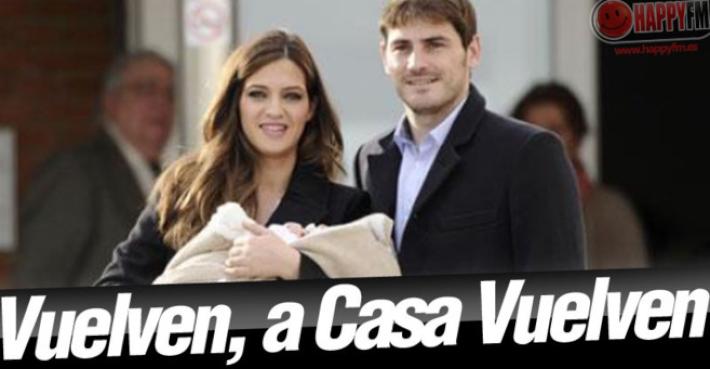 Sara Carbonero e Iker Casillas Vuelven a España y se Reencuentran Con su Hijo Martín