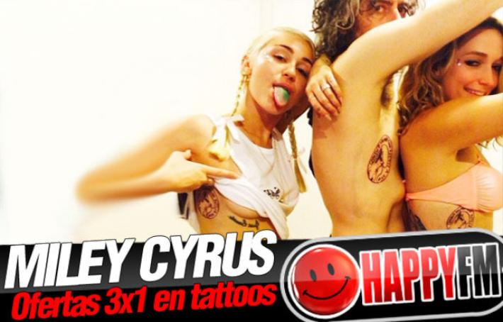 El Nuevo Tattoo de Miley Cyrus Con su Perro Floyd ¿es Falso?