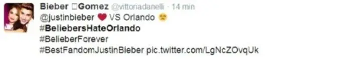 Las Fans de Justin Bieber Atacan a Orlando Bloom
