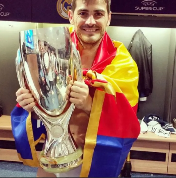 Iker Casillas, Feliz Con Sergio Ramos y Cristiano en el Real Madrid