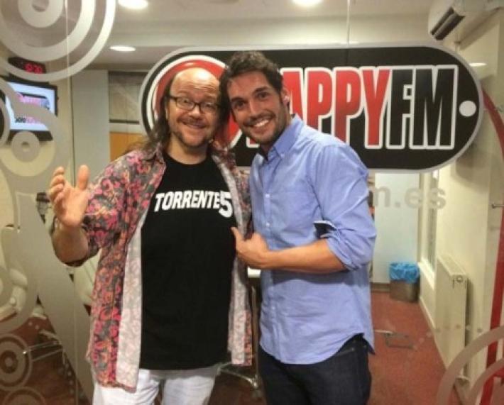 Santiago Segura estuvo en Happy FM durante la promoción de 'Torrente 5'