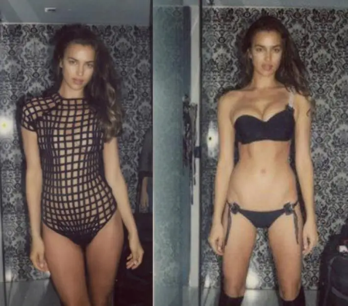 Irina Shayk Desnuda en un Probador: Otra Víctima de Las Fotos Filtradas