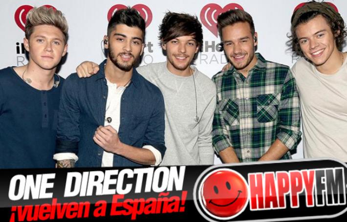 One Direction Vuelve a España en Diciembre