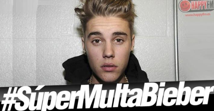 Justin Bieber Obligado a Pagar una Multa de 80.000 Dólares
