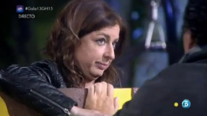 La Mujer de Fran la Lía en Gran Hermano 15 la Noche de su Expulsión