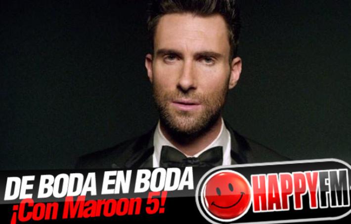 Adam Levine y Maroon 5 se Cuelan en las Bodas