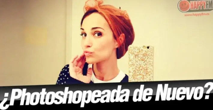 Paula Echevarría, Criticada en Instagram por ¿Exceso de Photoshop?