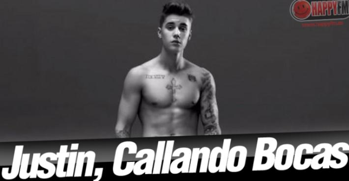 Justin Bieber sin Camiseta, Antes y Después del Photoshop