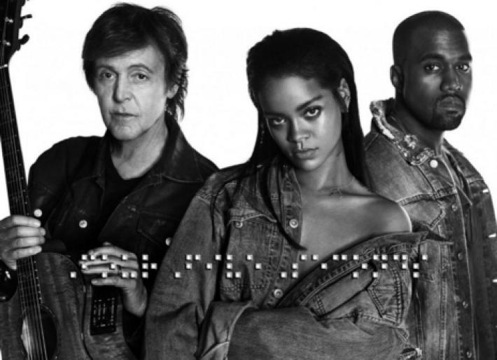 La canción de Rihanna con Paul McCartney y Kanye West