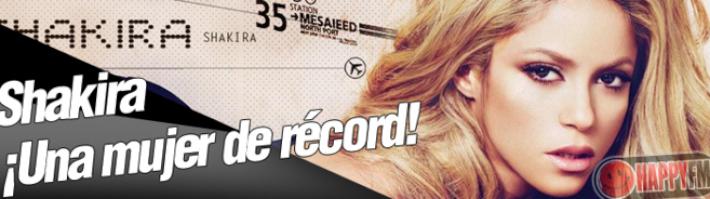Shakira, Felizmente Acompañada por sus Tres Récord Guinnes
