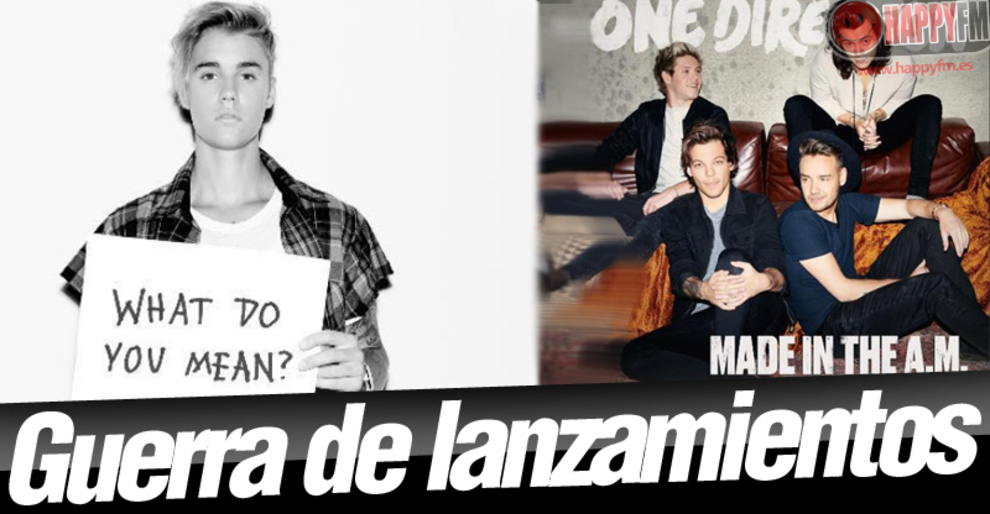 One Direction y Justin Bieber, Guerra por el Lanzamiento de sus Álbumes