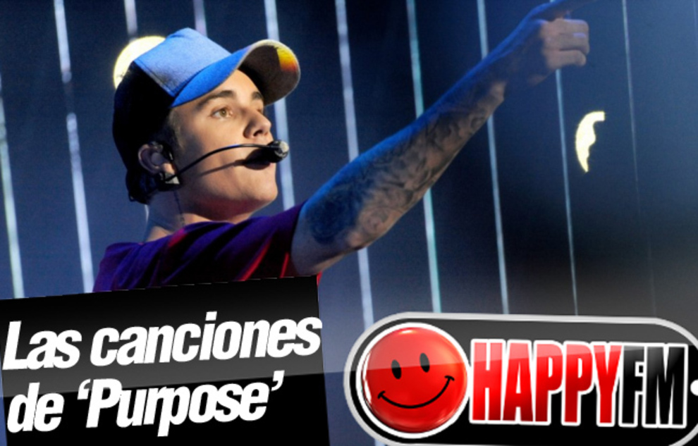 Justin Bieber Descubre en Twitter las Canciones de su Nuevo Álbum Purpose
