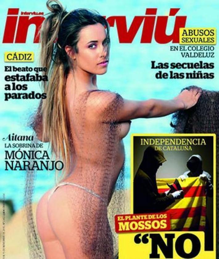 Aitana, Sobrina de Mónica Naranjo, se Desnuda en la Portada de la Revista Interviú
