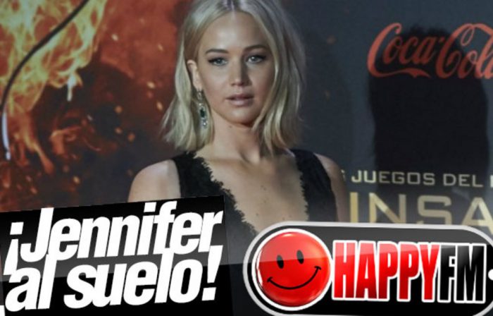 La Caída de Jennifer Lawrence en la Premiere de los Juegos del Hambre en Madrid (Vídeo)