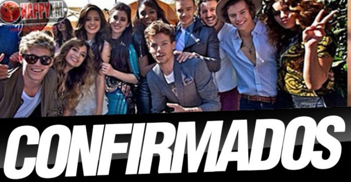 Premios Telehit 2015: One Direction y Fifth Harmony, Estrellas Invitadas