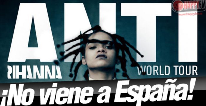 Las Fechas del Anti World Tour de Rihanna junto con Scott Travis