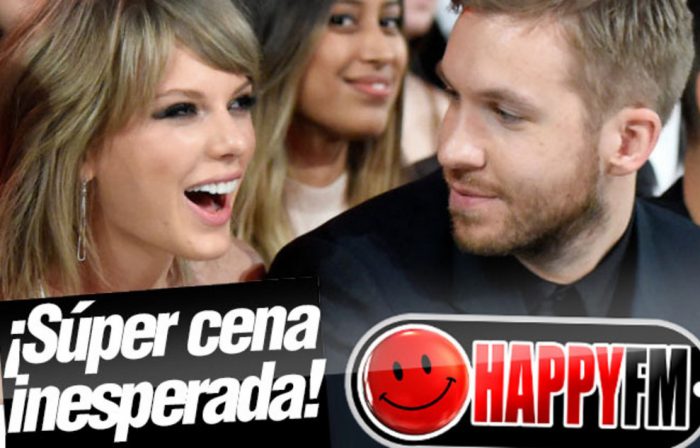 Taylor Swift y Calvin Harris: Cena para Tres
