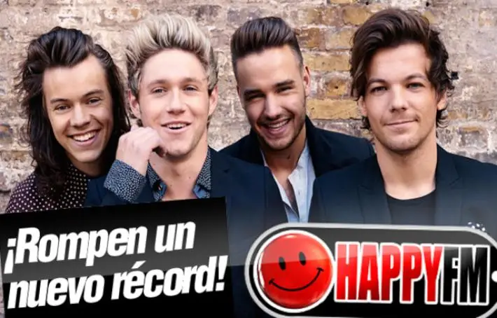 One Direction Bate un Nuevo Récord