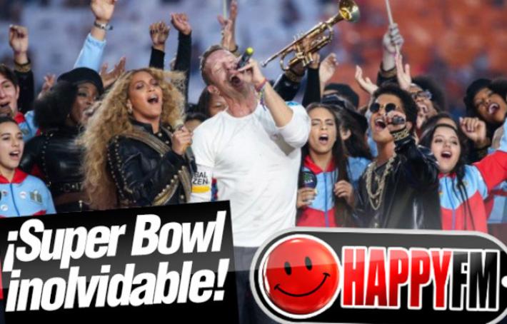 La Actuación de Coldplay, Beyoncé y Bruno Mars en la Super Bowl 2016 (Vídeo)