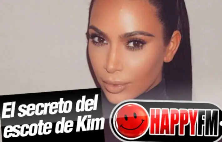 El Truco de Kim Kardashian para Tener el Mejor Escote