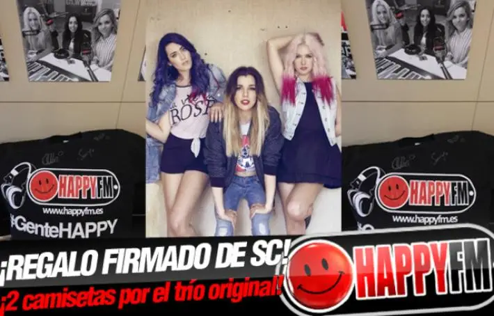 Regalamos Dos Camisetas Firmadas por las Componentes Originales de Sweet California