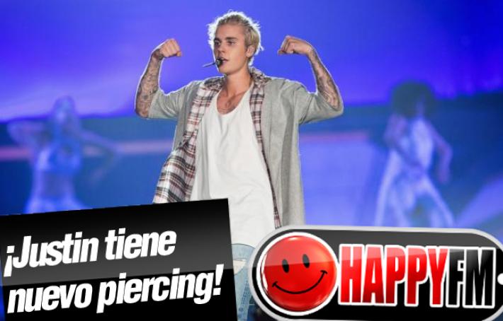 Justin Bieber Estrena Piercing (Foto)