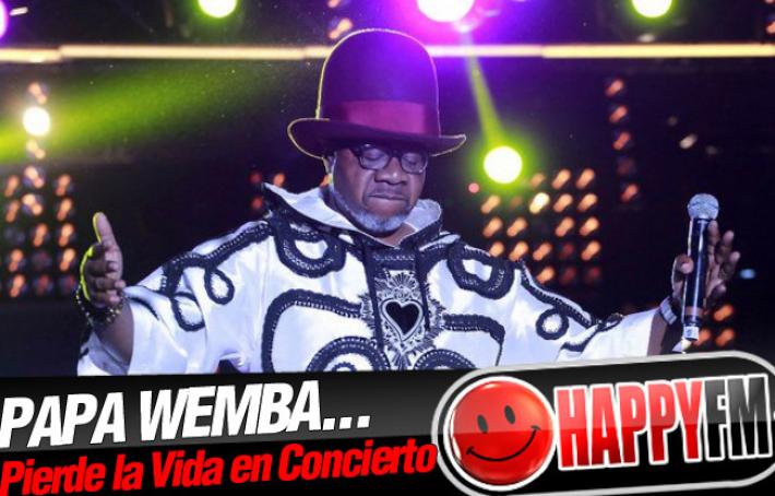 Papa Wemba, Cantante Congoleño, Muere en Pleno Concierto