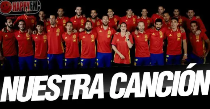 La Roja Baila de Niña Pastori, Red One y Sergio Ramos: Letra (Lyrics) y Vídeo