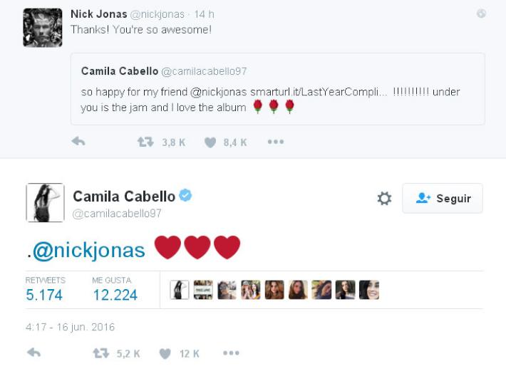 Los Fans de Nick Jonas y Camila Cabello Enloquecen Ante una Posible Relación