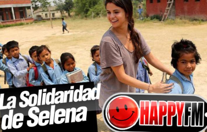 La Cara Más Solidaria de Selena Gómez