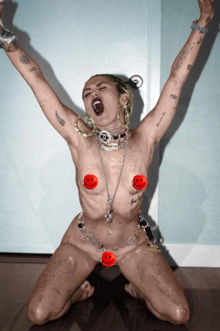El Nuevo y Escandaloso Desnudo de Miley Cyrus
