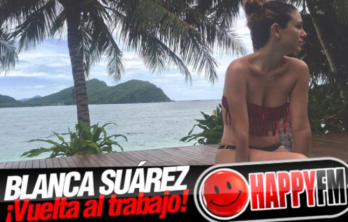 Blanca Suárez Vuelve al Trabajo tras sus Vacaciones ¿en Pareja?