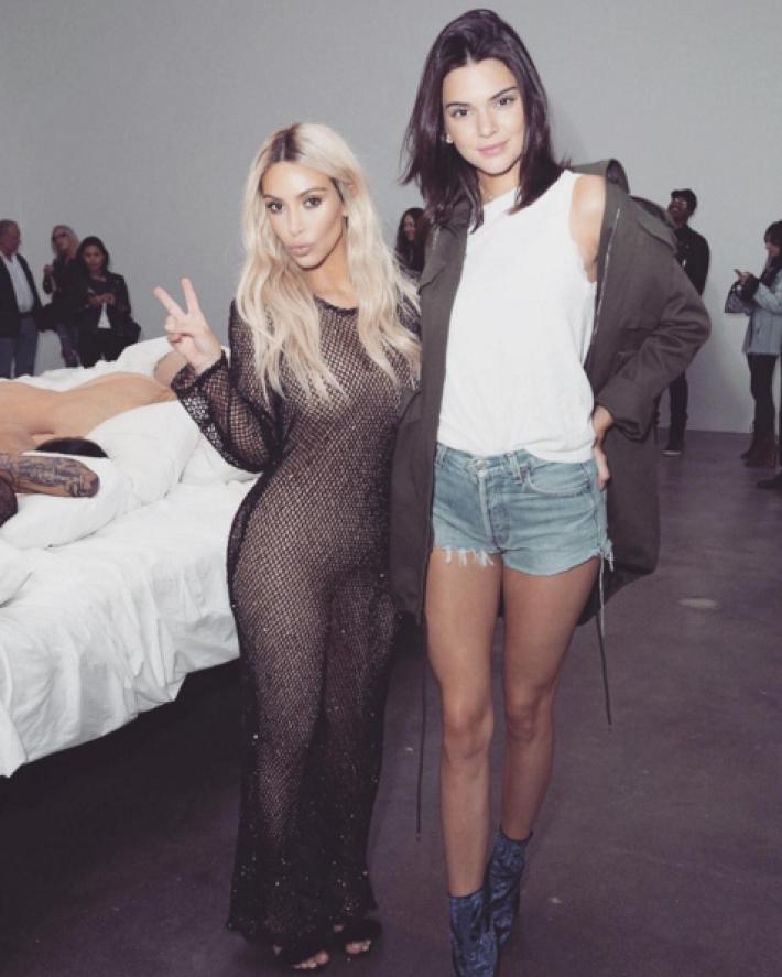 El Buen Gesto de Kendall Jenner con su Hermana Kim Kardashian