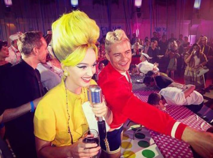 Orlando Bloom y Katy Perry, la Pareja Perfecta en Halloween