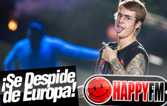Justin Bieber se Despide con Cariño de Europa